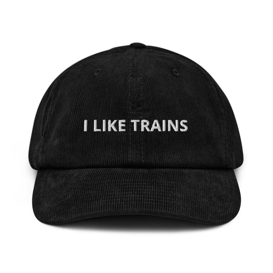 I LIKE TRAINS Cord-Cap